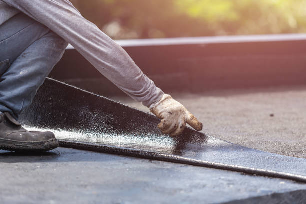 Professional Exterior Waterproofing technician working in Lockport, KY